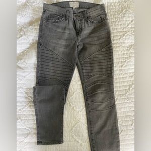 current/elliot skinny ankle jeans, size 25/0